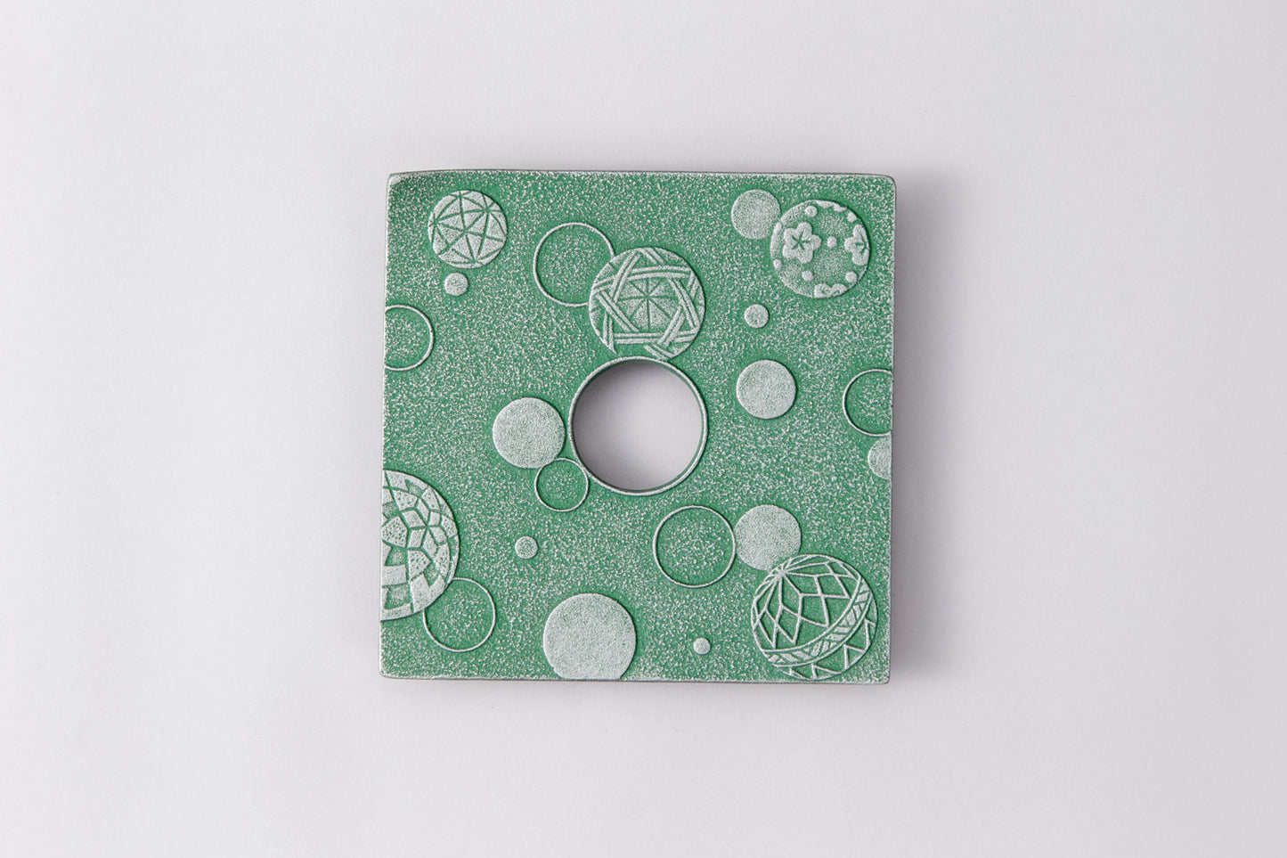 釜敷　毬あそび（わかば色）