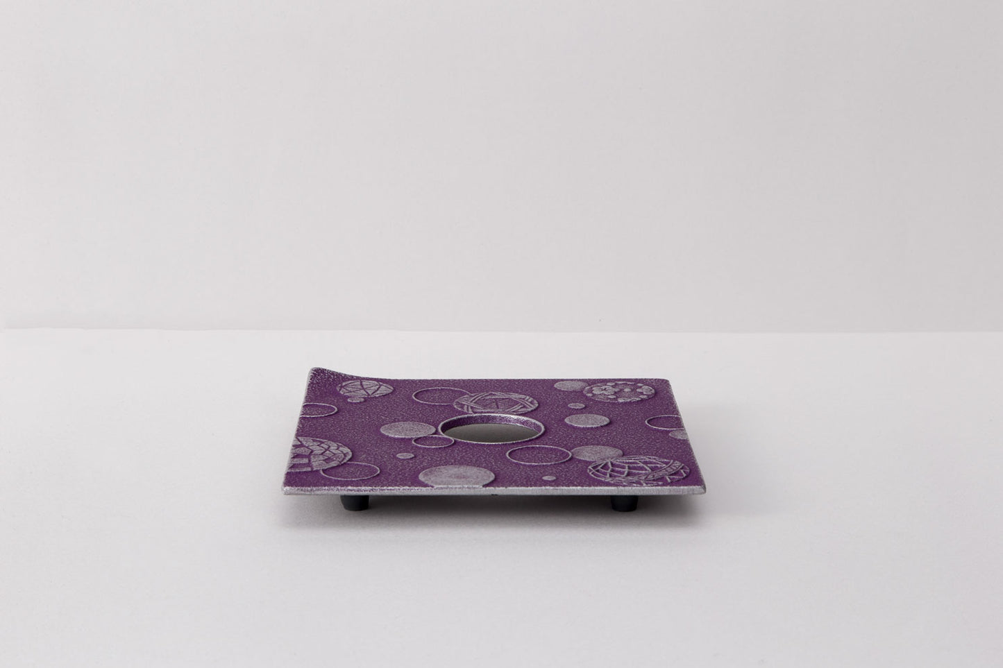 釜敷　毬あそび（あやめ色）