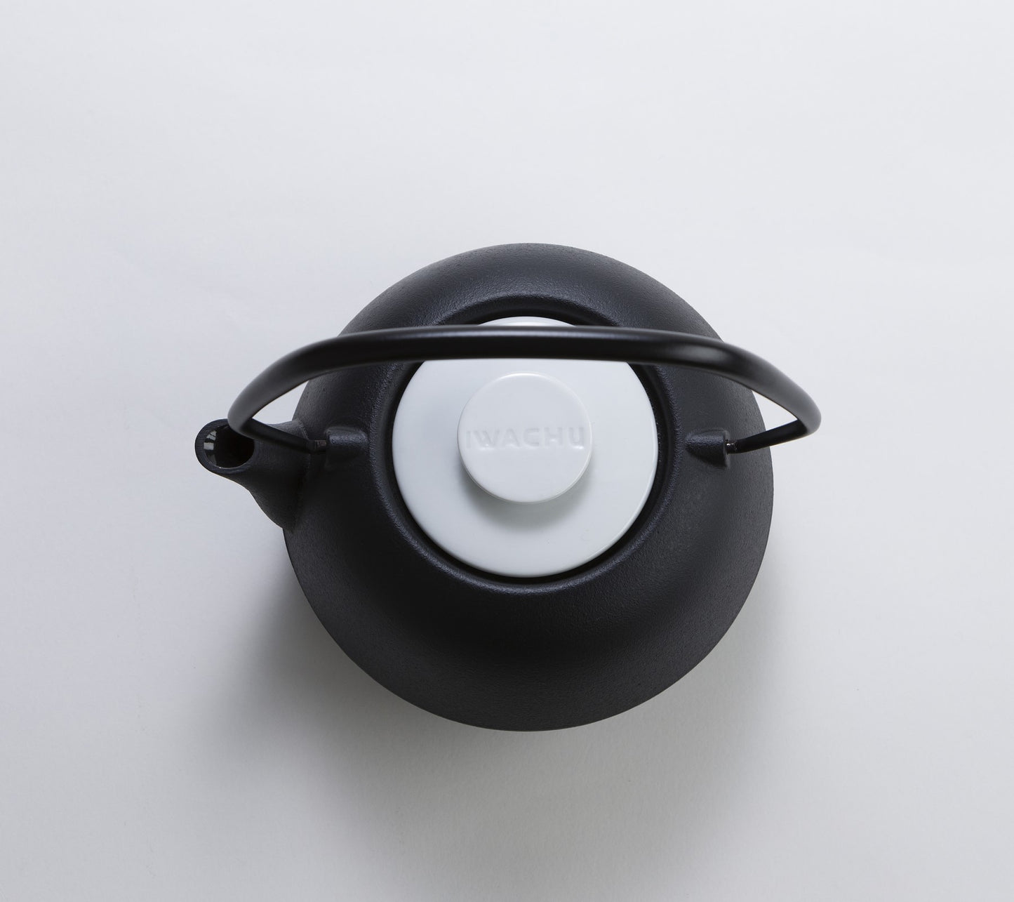 Teapot HEAT (porcelain lid) matte black