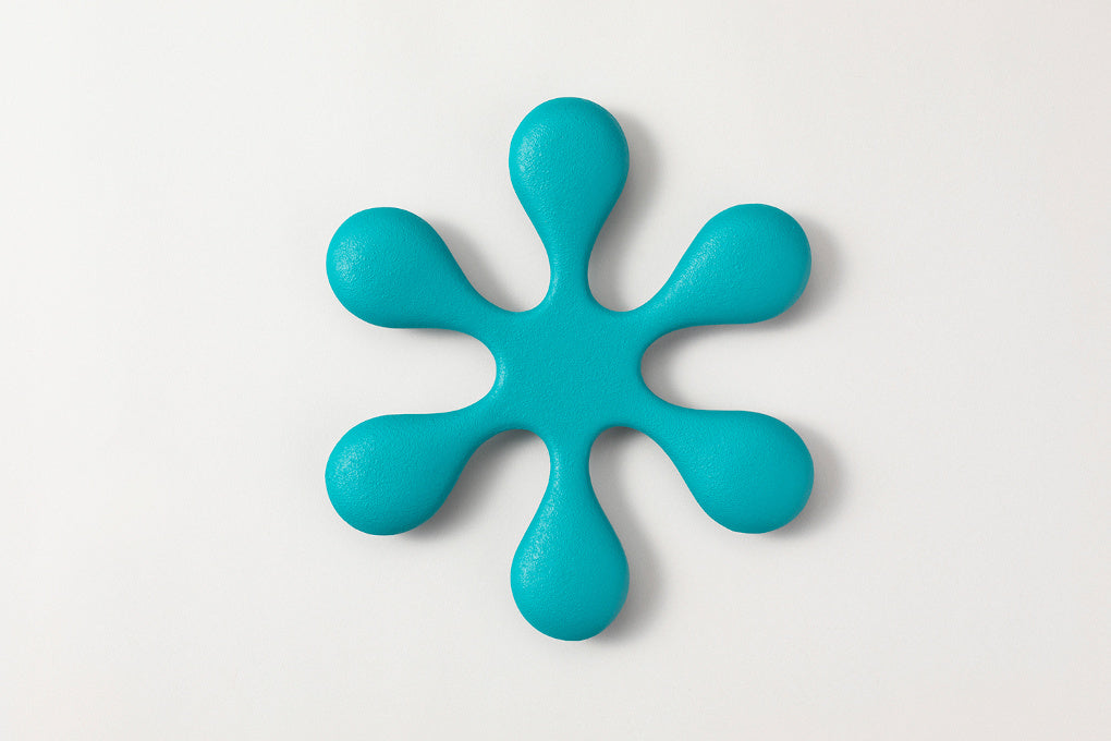 釜敷　トリベット（大） トルコ青