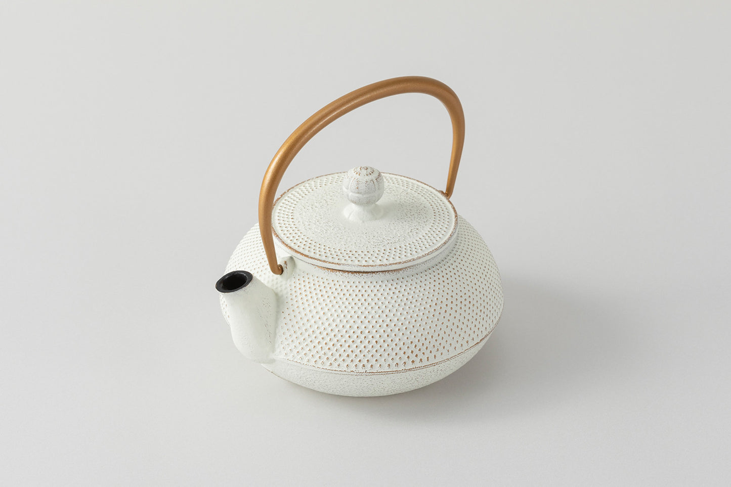 急須5型アラレ(金/麻色)　ﾂﾙ金