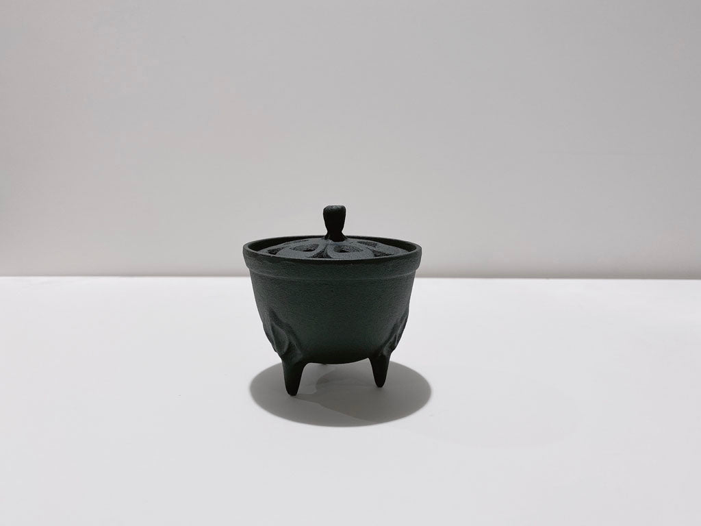 香炉　花びら（黒）