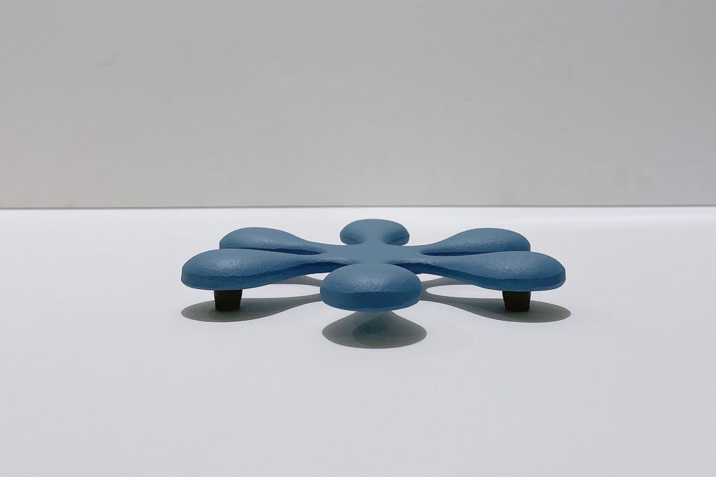 釜敷　トリベット（小）　空色