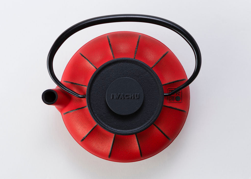 Teapot YuraYura Black/Red