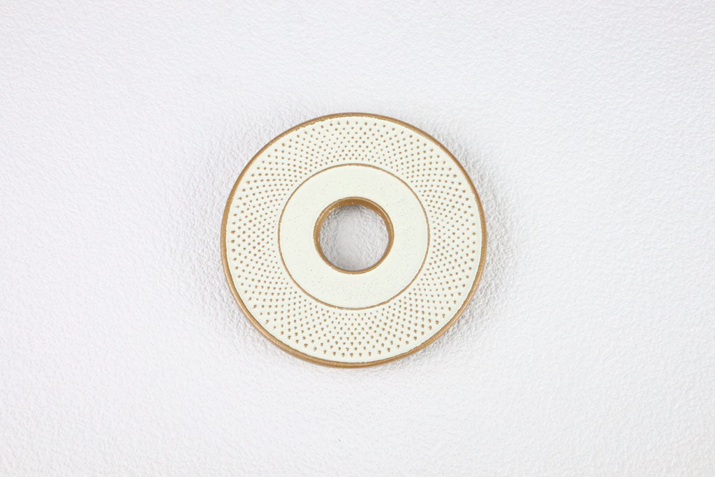 釜敷丸アラレ(小)　金/麻色