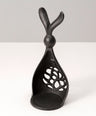 キャンドルスタンドうさぎ（黒）
