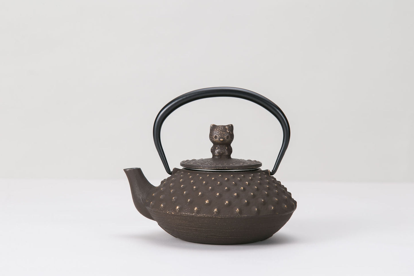 Teapot Hello Kitty Type 3 Flat Arale (Gold/Dark Brown)