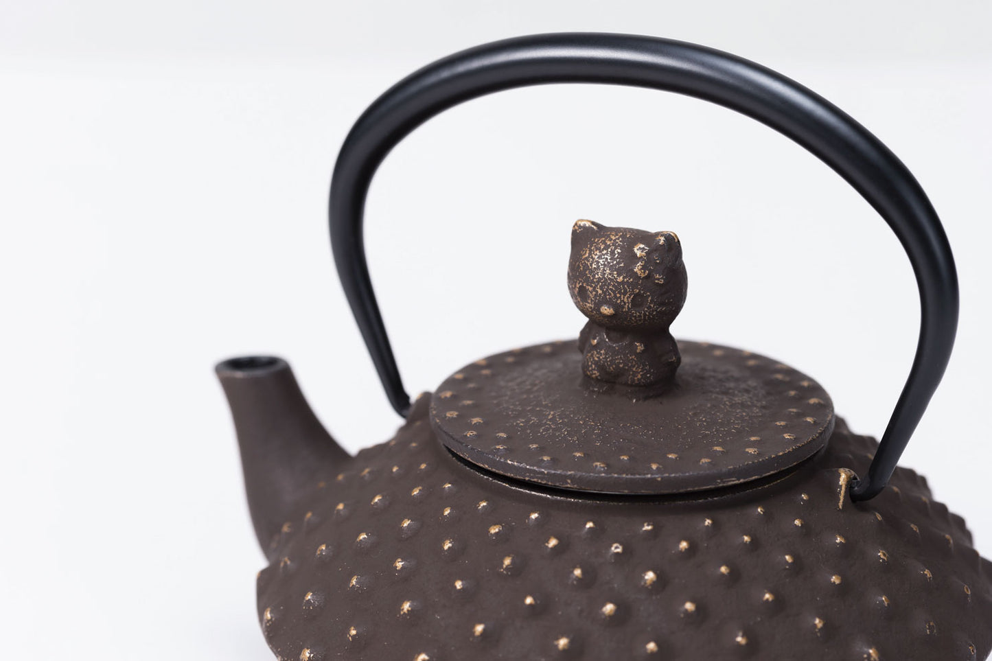 Teapot Hello Kitty Type 3 Flat Arale (Gold/Dark Brown)